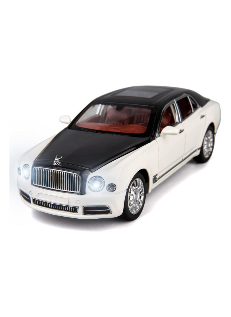 General - Bentley Mulsanne alloy car model for 1:24 scale  pull back car toys with 6 door openings  lights and sounds  toys for boys  gifts for kids adults - Image 1