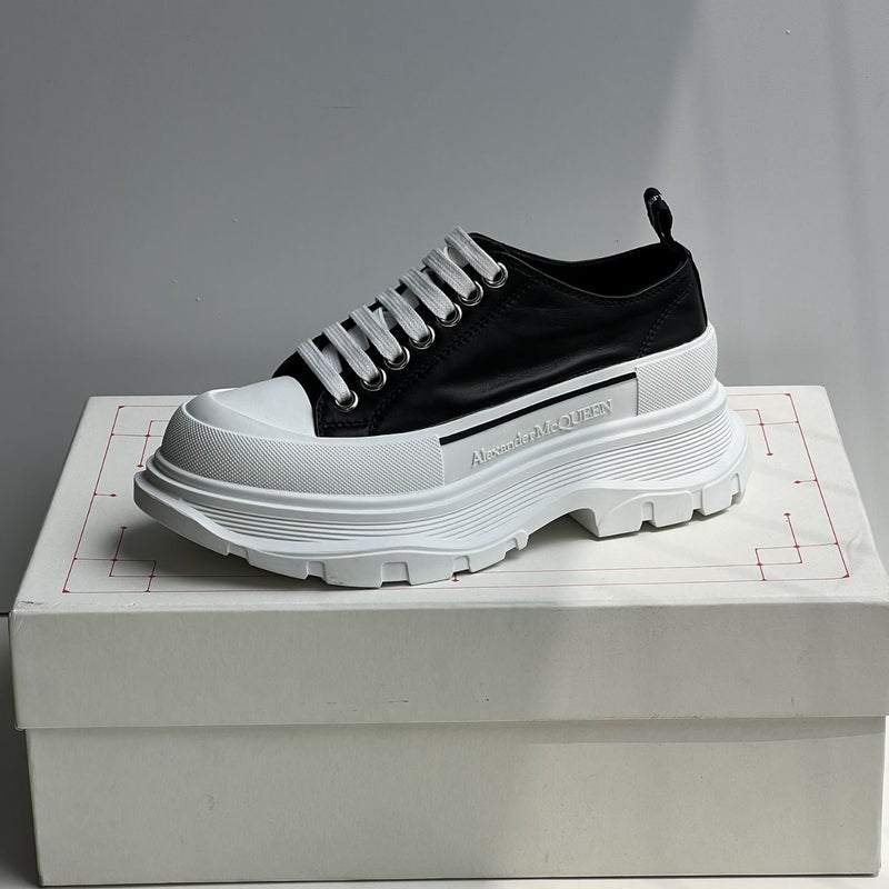 2023 New All-Match Leather Platform White Shoes Men And Women Couple'S Casual Small Height Increasing Muffin Daddy Shoes - Image 4