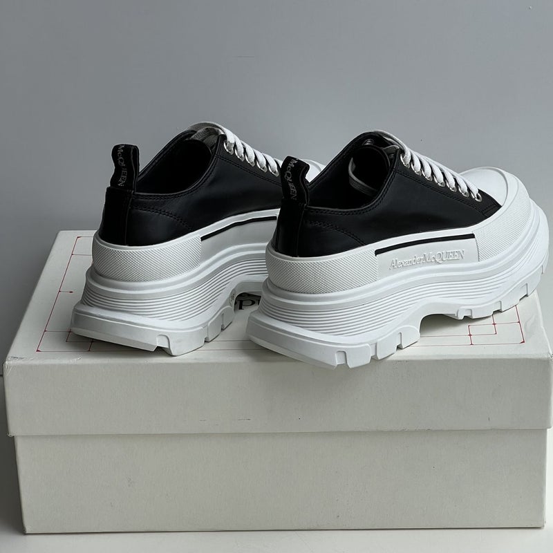 2023 New All-Match Leather Platform White Shoes Men And Women Couple'S Casual Small Height Increasing Muffin Daddy Shoes - Image 5