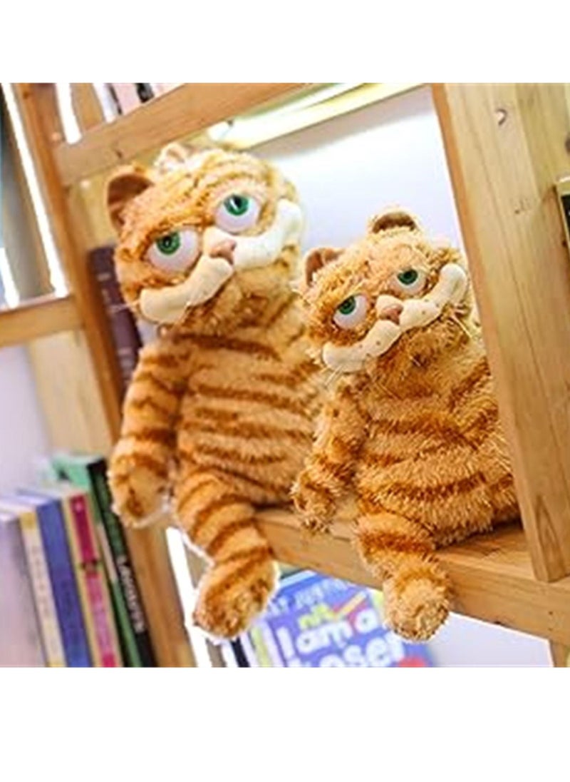 Generic - Fat Orange Plush Cat Stuffed Animals Toy,Lifelike Yellow Tabby Cat Kitty Toy for Boys and Girls Children Birthday Gift,11.8/17.7 Inches - Image 1