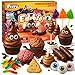 Playz Edible Poo Chocolate Candy Making Science Kit for Kids Ages 812 Years Old Food Science Chemistry Kid Science Kit with 30 Experiments Educational Science Kits for Boy Girls - Image 2