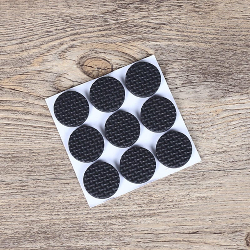 Furniture Desk Leg Foot Mat - 48Pcs Non-Slip Rubber Feet Mat Pads Furniture Floor Protectors Non Skid Furniture Pad Floor Protectors for Fix in Place Furniture (Round) - Image 3