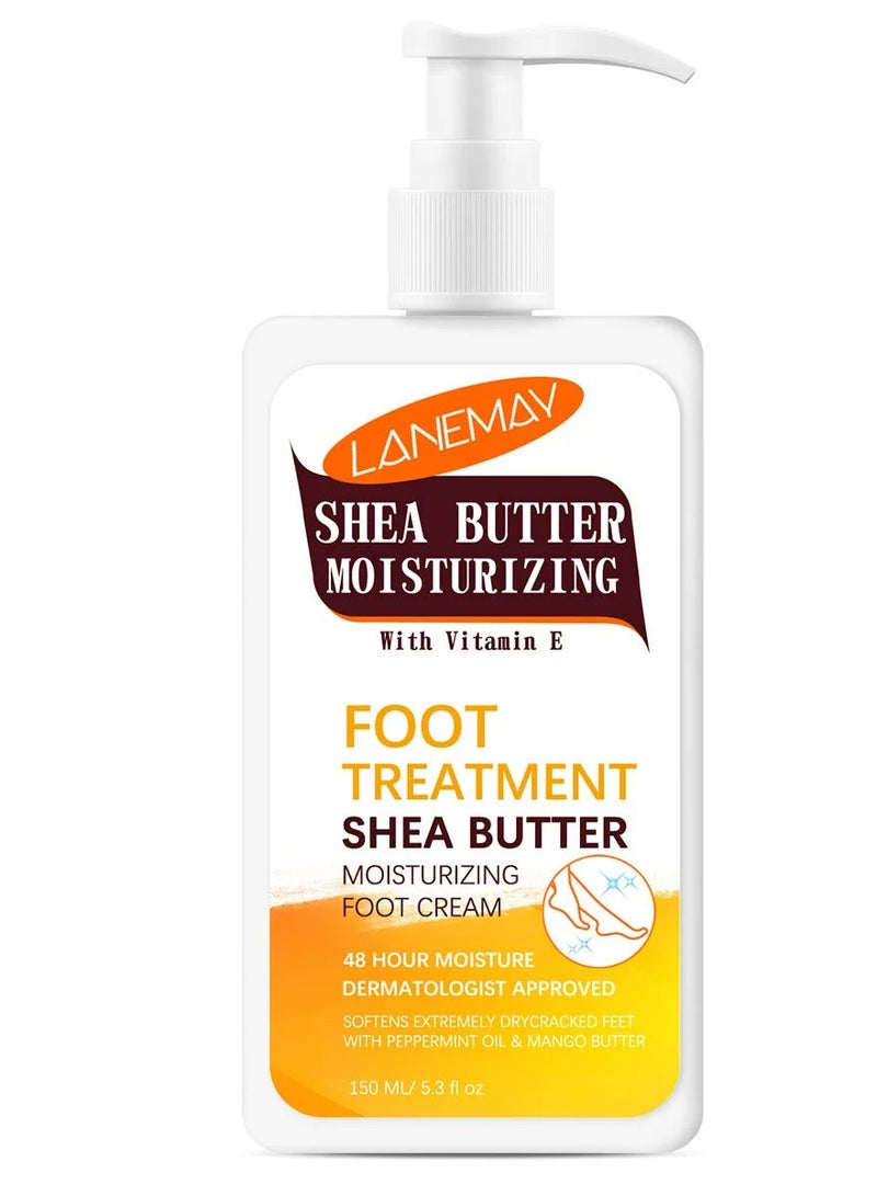 LANEMAY Shea Butter Vaseline Body Lotion Deep Moisturizing Hydrating Repairing Dry Skin Care Winter Body Hand Foot Cream - Image 1