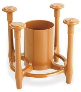 Anjali Glass and Spoon Organiser Super for 4 Glasses and Cutlery, Brown - Image 4