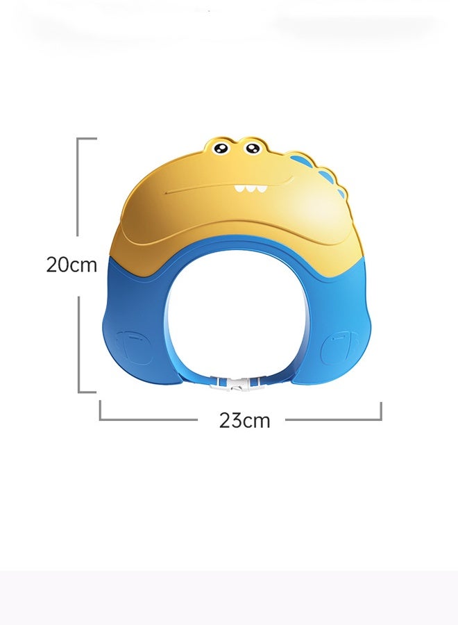 Aissiora Adjustable Baby Shower Cap Soft Protective Ear Protection Shampoo Cap for Children Toddler Bathing Daily Use - Image 2
