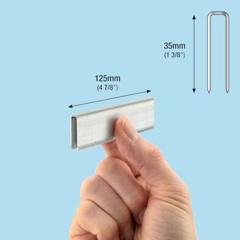0310 Type 90/ Galvanised Narrow Crown Staples, Pack of 5000 - Image 2