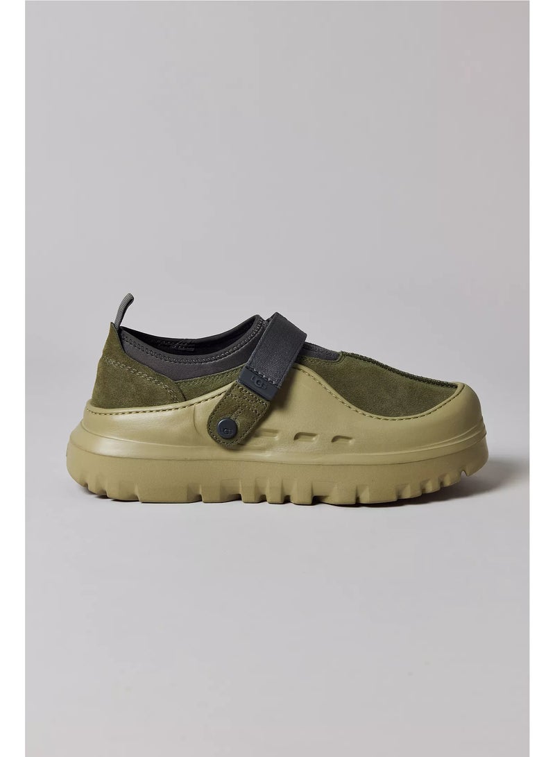 UGG PeakMod Lowcut Shoe Dark Olive Green - Image 1