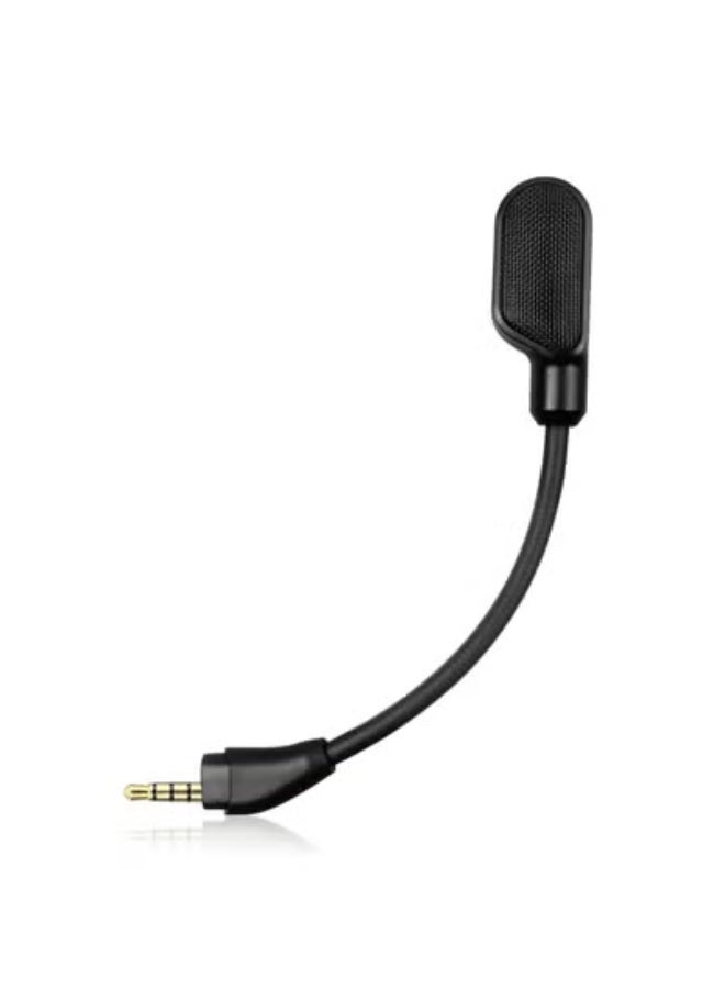 بديل ميكروفون مُحسّن يناسب سماعات الرأس السلكية/اللاسلكية للألعاب HyperX Cloud III، ميكروفون احتياطي قابل للفصل لإلغاء الضوضاء للدردشة الصوتية للألعاب Crystal - Image 1
