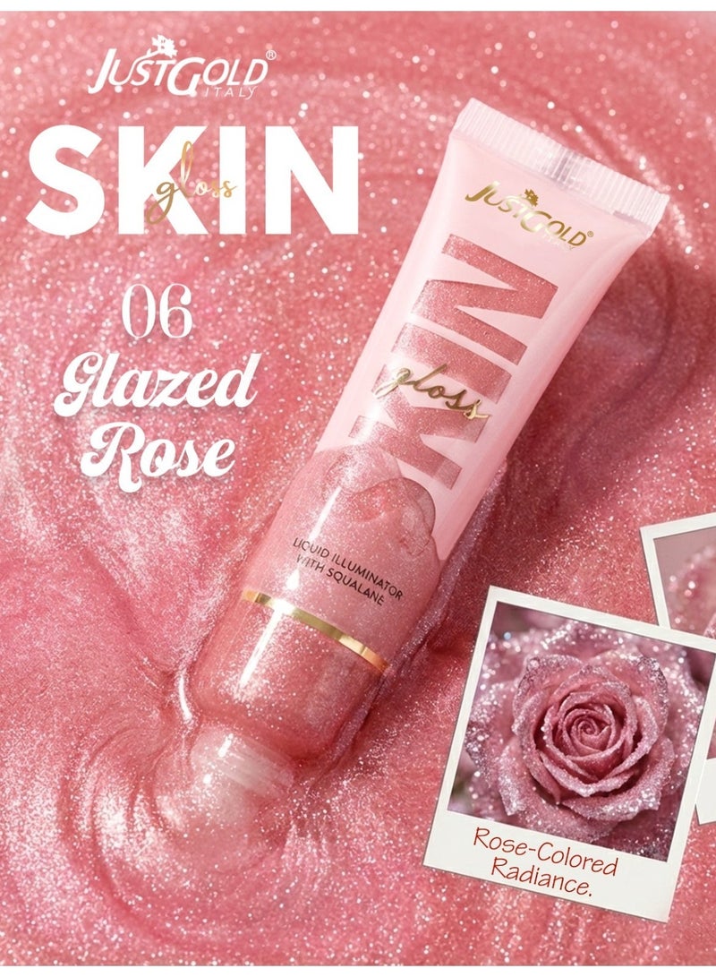 جاست جولد جست جولد اضائه سائلة سكين جلوس - 06-Glazed Rose - Image 2