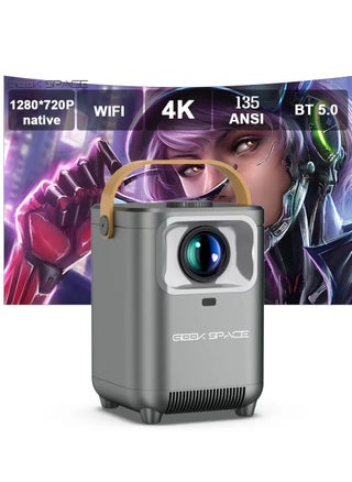 New Mini Projector With Wifi And Bluetooth Projector 4K Full HD Portable Smart Projector Mini Portable Support ±30° Keystone Correction Hd Projector Outdoor Indoor - pzsku/Z63CF78D41607651E5221Z/45/_/1737167945/0393b048-700e-4973-b98a-0b183f68097a