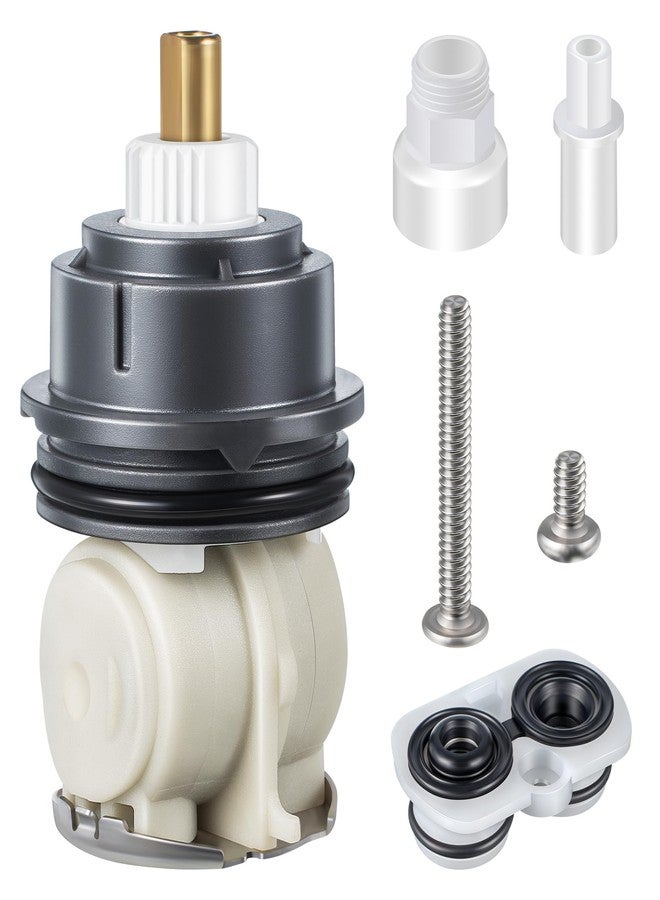 Enhon 1 Pack Shower Cartridge Replacement, RP46463 Cartridge Replacement Compatible with Delta Monitor 17 Series (2006 - Present) Dual Function Shower Faucet Valve, Including Seat and Spring Adapter - Image 1