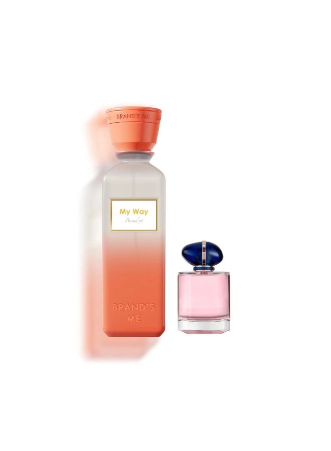 براندز مي 76 عطر للنساء مستوحى من ماي واي اوي دي بيرفيوم، 75 مل