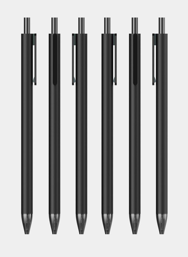 deegtran Pens Bulk, 50 Pack Smooth Black Ink Ballpoint Pens, Wholesale Retractable Pens, No Bleed Click Pens Medium Point, 1.0MM - Image 4