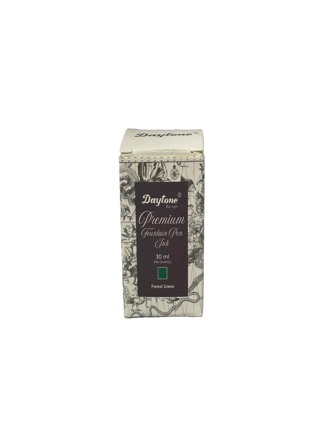 Daytone Premium Fountain Pen Ink (Forest Green, 30 ml Bottle) - Image 2