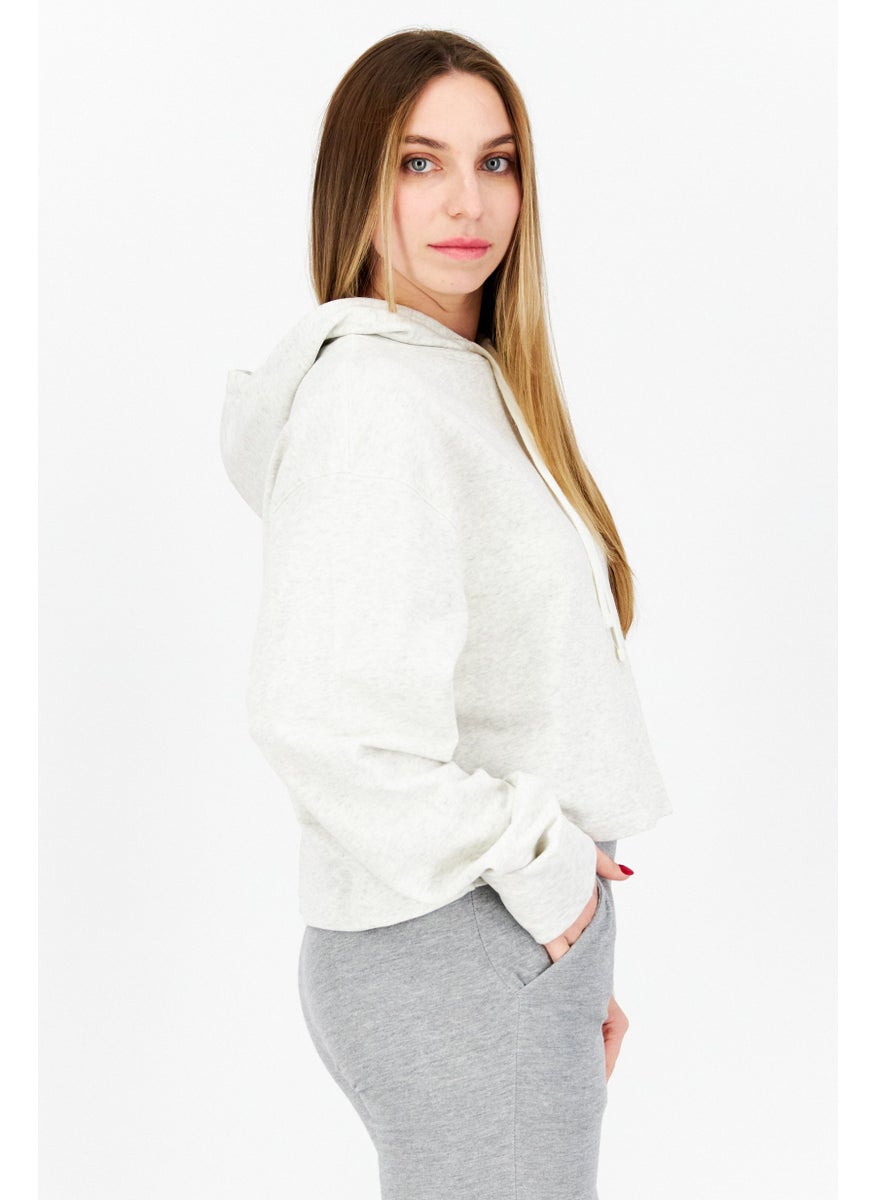 Women Sportswear Fit Brand Logo Training Hoodies, Grey - pzsku/Z63CF9C75DB0BC24C823EZ/45/_/1724351298/8aec0d93-0ef3-4180-9184-c3ea5b5d1be9