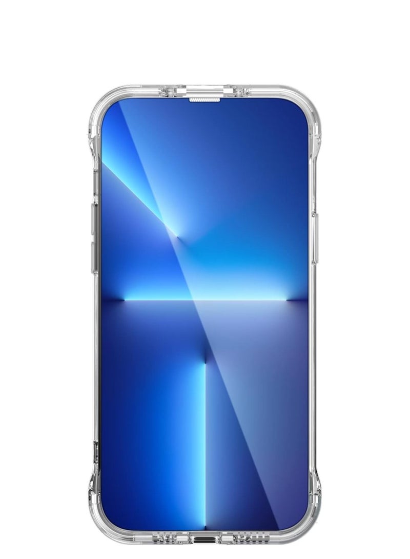 فانجارد حافظة فانجارد شيلد ماكسيموس + تي بي يو الهجين لهاتف iPhone 13 (6.1 بوصة) - شفاف - Image 4
