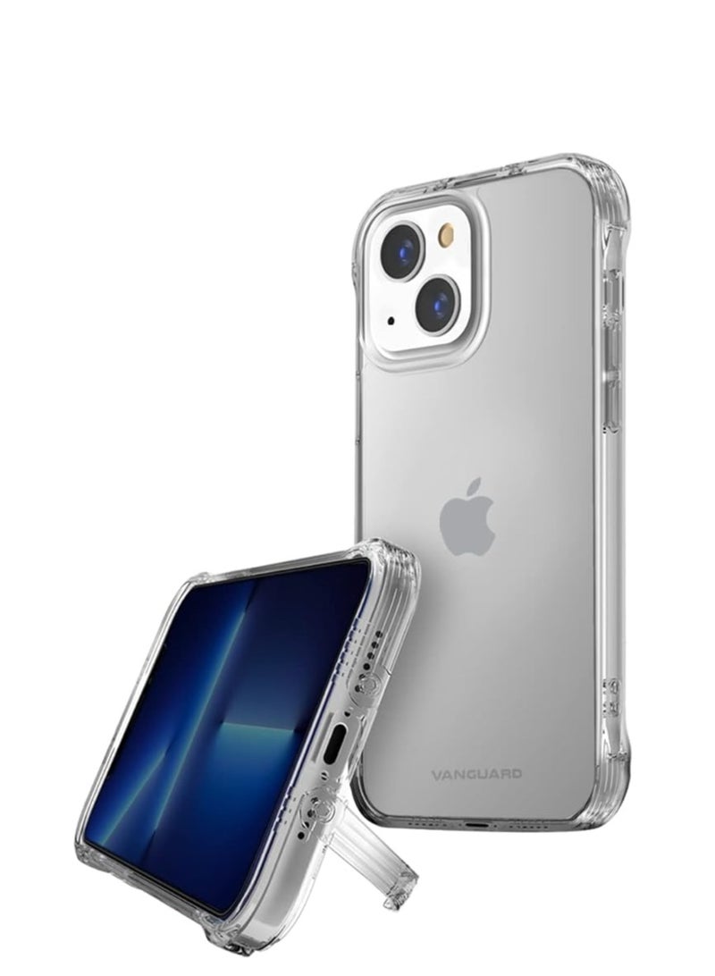 فانجارد حافظة فانجارد شيلد ماكسيموس + تي بي يو الهجين لهاتف iPhone 13 (6.1 بوصة) - شفاف - Image 2