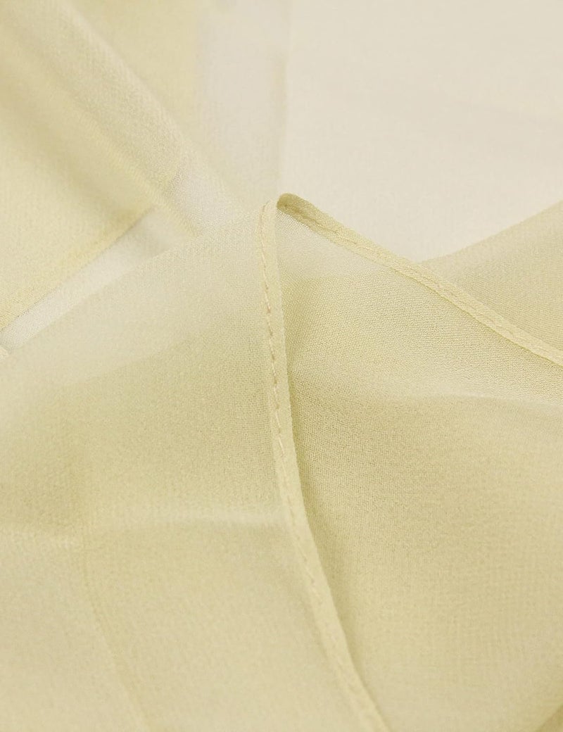 PANTONIGHT Long Chiffon Sheer Scarf For womens - Image 5