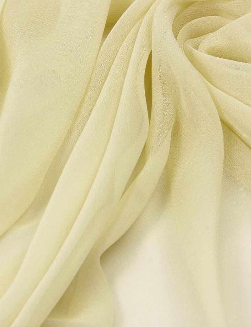PANTONIGHT Long Chiffon Sheer Scarf For womens - Image 4