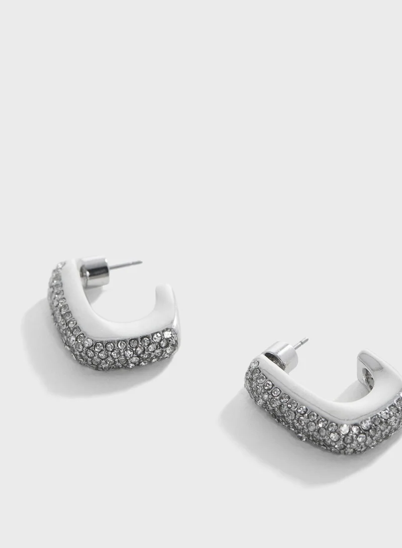 MANGO Geno Hoop Earrings