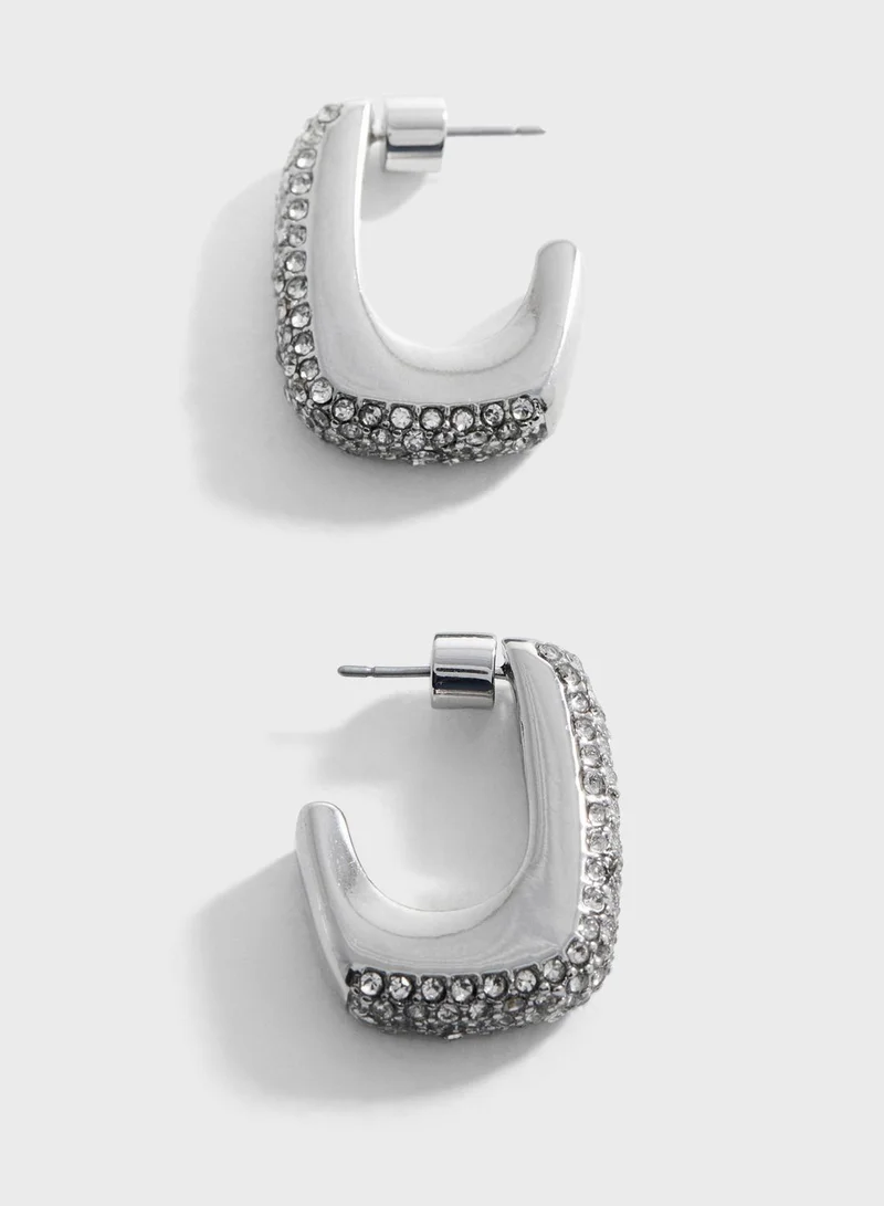 MANGO Geno Hoop Earrings