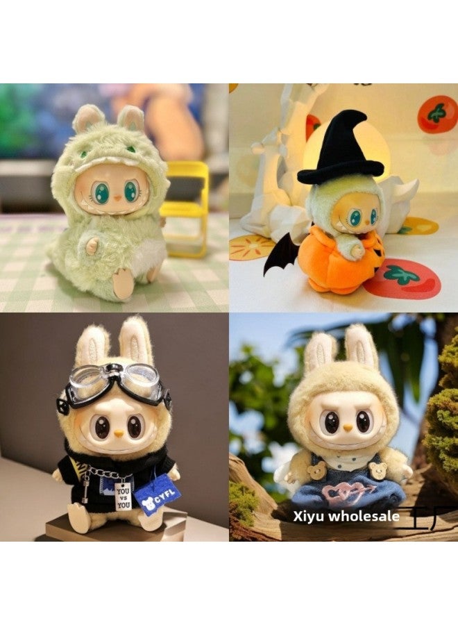 Loquat Pumpkin Doll Suit Explosion Pull Cloth Clothes Suit Pendant Second Generation Hat Wholesale-Color:Cupid Set - Image 2