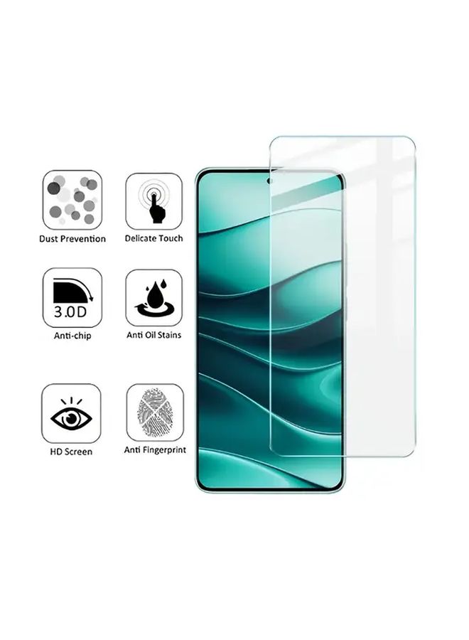واقي شاشة زجاج مقسّى، طبقة خلفية من ألياف الكربون، واقي عدسة الكاميرا لجهاز Redmi Note 14 5G - Image 3