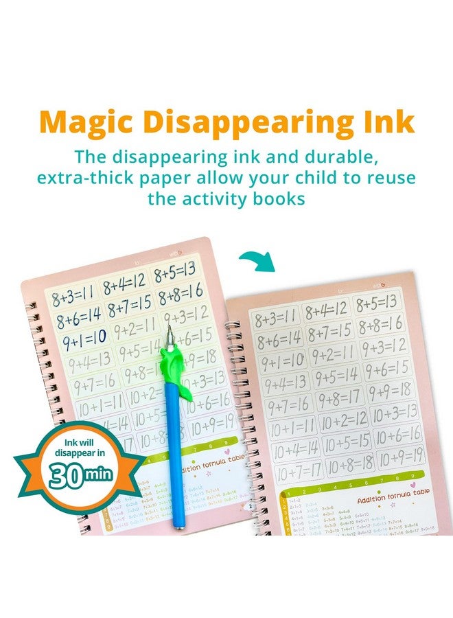 Channie's Channie’S Magic Groove Book Set, Kids’ Reusable Activity Books, Fun Workbooks For Homeschool Or Extra Practice; Improve Handwriting Skills, Letter & Number Formation, Includes 5 Books  - Image 4