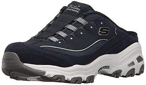 SKECHERS أحذية سكيشرز النسائية برايت سكاي، Navy/White، 10 - Image 1