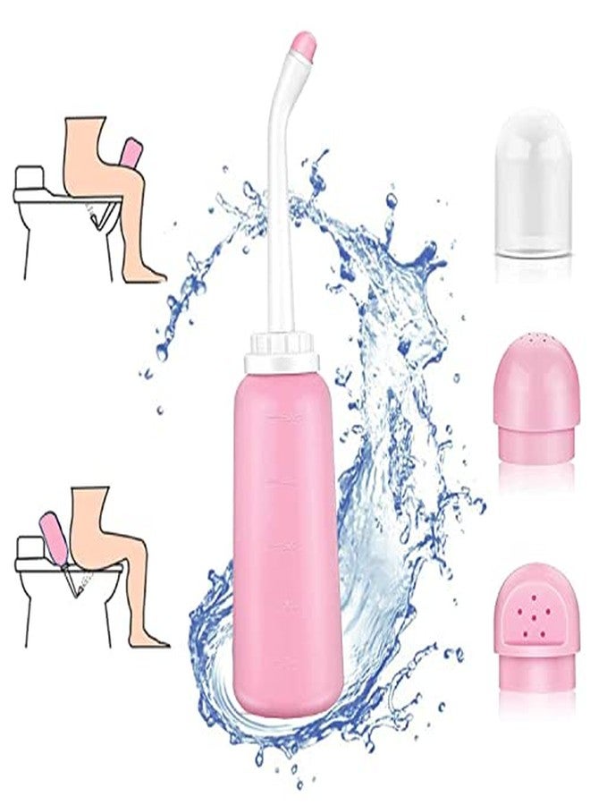 Ndola Peri Bottles for Postpartum Care Kit, 500 ml Peri Bottles for Feminine Hygiene, Perineal Squirt Bottle, Perry Bottle with Travel Bags & Nozzle Tips - Image 1