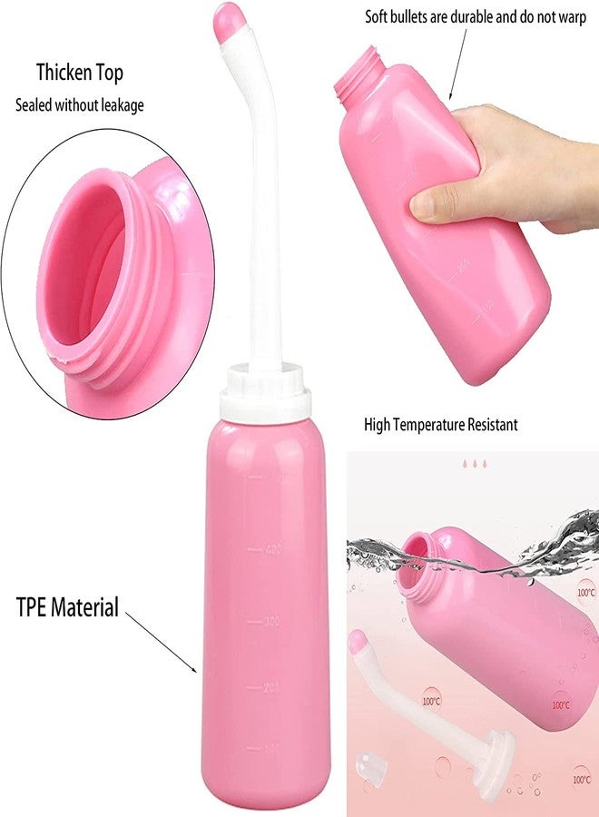 Ndola Peri Bottles for Postpartum Care Kit, 500 ml Peri Bottles for Feminine Hygiene, Perineal Squirt Bottle, Perry Bottle with Travel Bags & Nozzle Tips - Image 3