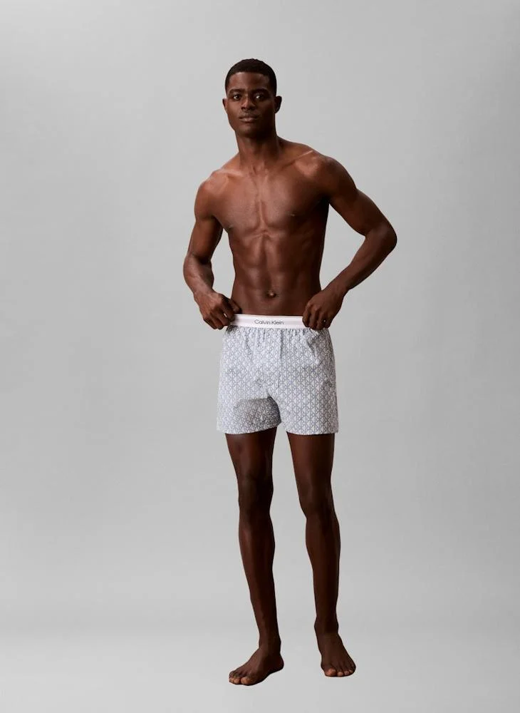 CALVIN KLEIN  Cotton Poplin Boxers for Men | Best Price UAE