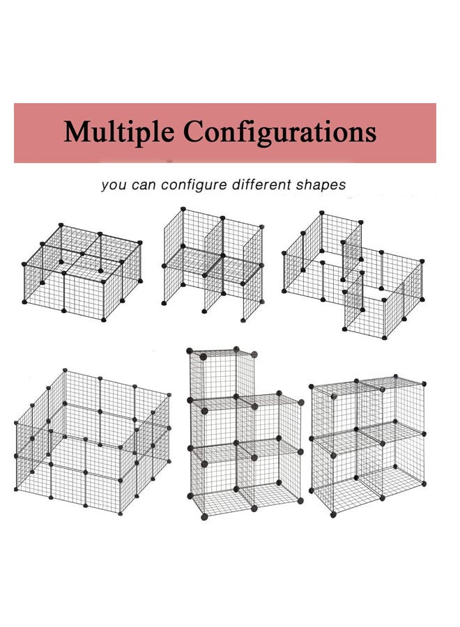 Pet Cage Large Chicken Run Coop Foldable Pet Enclosure for Puppy Kitten Rabbits Indoor Outdoot - Image 2