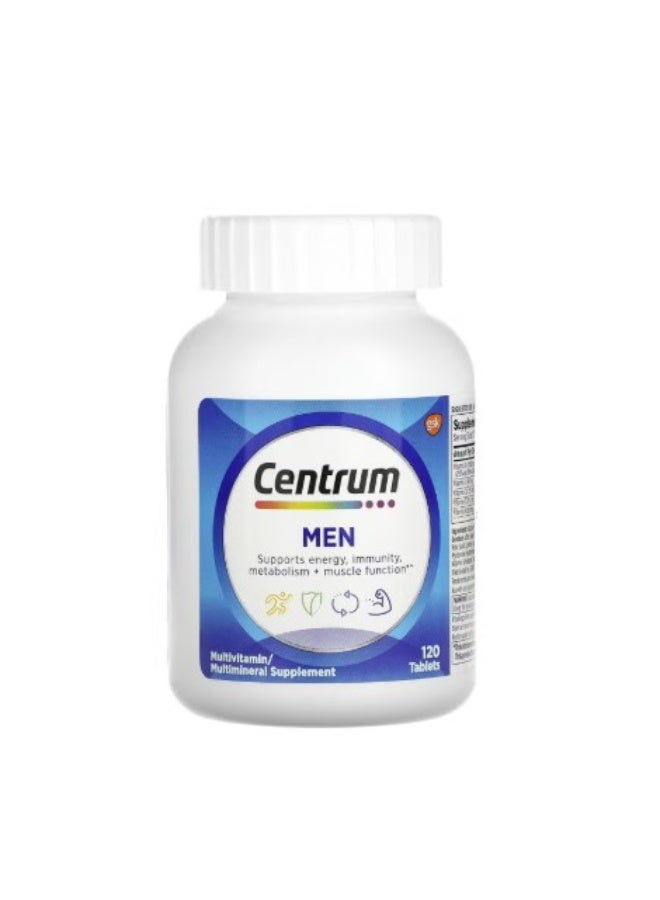 Centrum Men Men Multivitamin And Multimineral Supplement 120 Tablets - Image 2