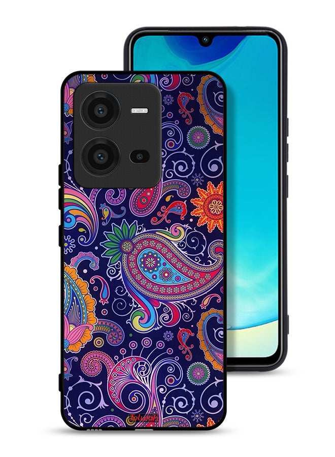 Tolwak Vivo V25 5G Protective Case Cover Mandala Art Pattern - Image 1