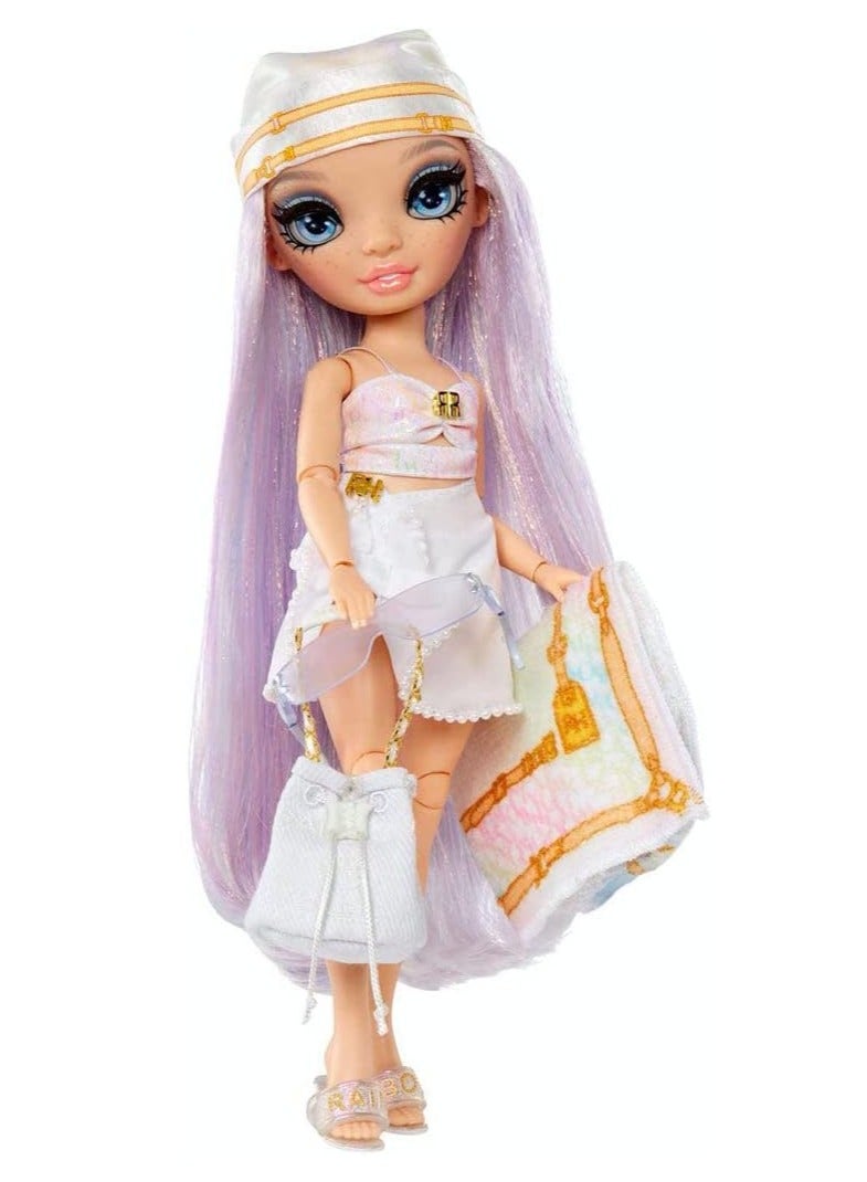 RAINBOW HIGH Pacific Coast Fashion Doll - Margot De Perla (Opal) | Stylish Doll with Accessories | Great Gift for Kids & Collectors - Image 1