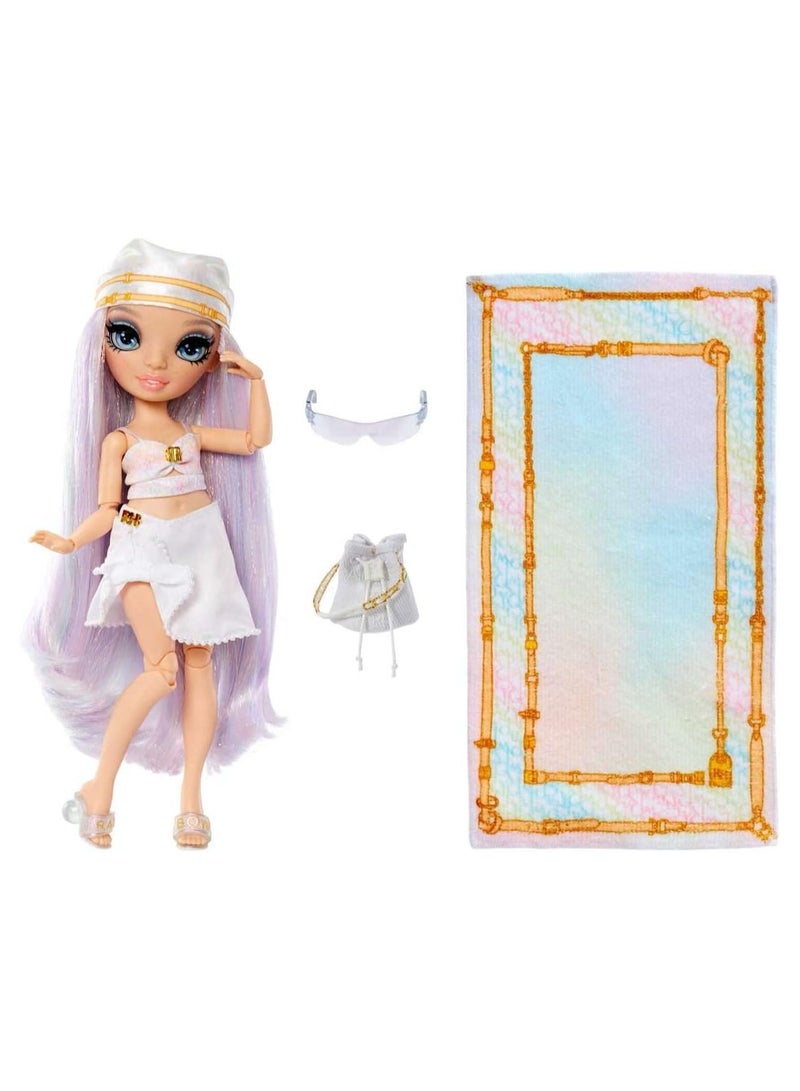 RAINBOW HIGH Pacific Coast Fashion Doll - Margot De Perla (Opal) | Stylish Doll with Accessories | Great Gift for Kids & Collectors - Image 2
