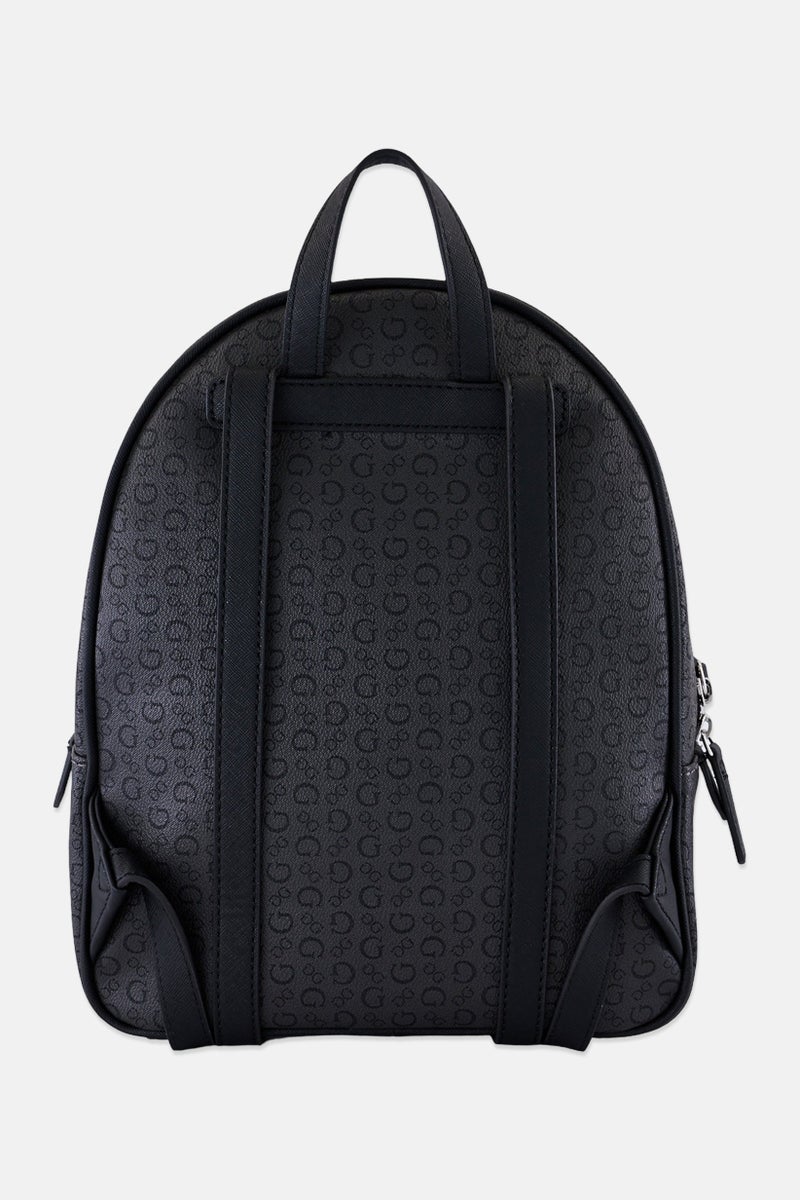 GUESS Women Brand Logo Woodson Backpack, Grey - Image 3