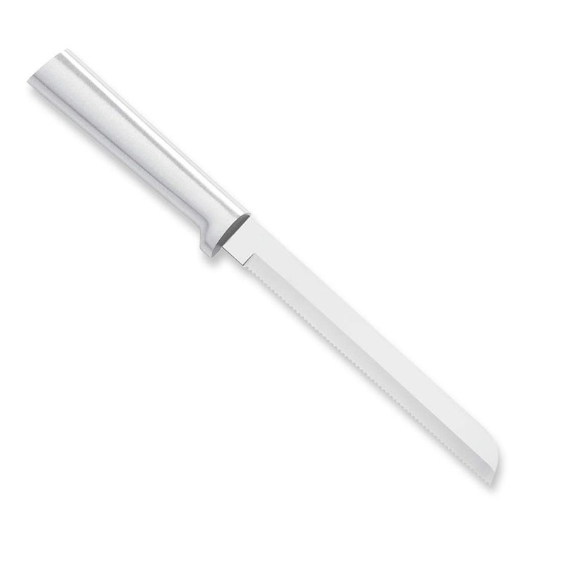 Rada Cutlery 6 inch Bread Knife, Silver Handle - Image 1