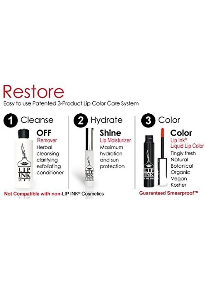 Lip Ink Ruby Liquid Lipstick 100% Smearproof Long-Lasting Waterproof Vegan Wax-Free Organic Kosher Natural Botanical 247 Confidence cosmetics USA Self Manufactured Factory Direct Since 1995 - Image 4