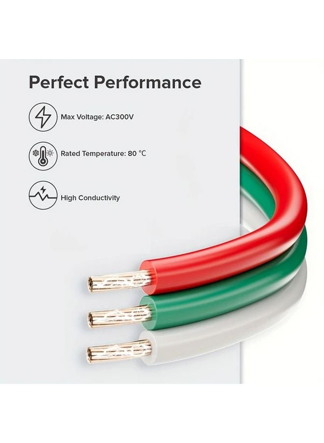 18AWG 50FT كابل تمديد ثقيل لشرائط LED RGB من نوع WS2812B WS2811 3528 5050 - Image 3