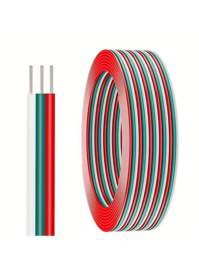 18AWG 50FT كابل تمديد ثقيل لشرائط LED RGB من نوع WS2812B WS2811 3528 5050 - Image 2