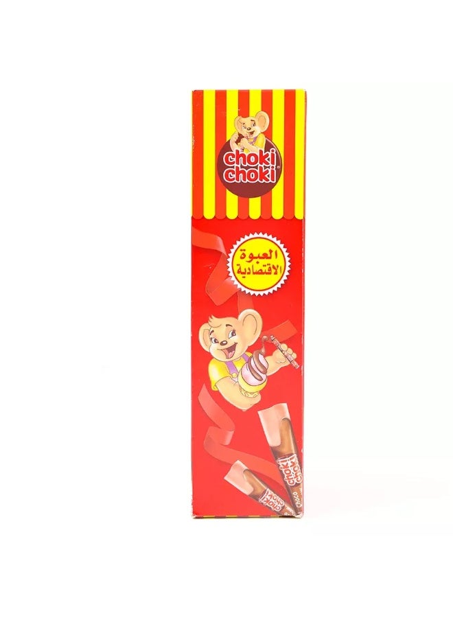 Choki Choki عبوة قيمة مع معجون الشوكولاتة كوكو كوكو، استخدمه مع الخبز، الآيس كريم، البسكويت والمزيد عبوة 8 أكياس كل كيس 3 قطع - Image 2