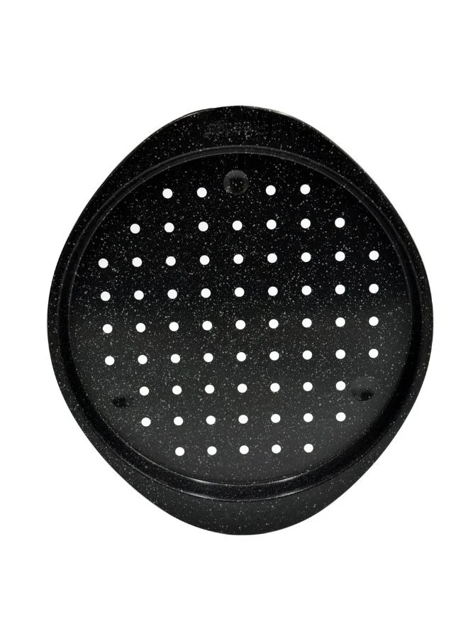 Prestige Prestige Granite  12-Inch Pizza Crisper Pan with Carbon Steel Coating for Home Oven Baking | Premium Quality Non-Stick Pizza Tray PR48777