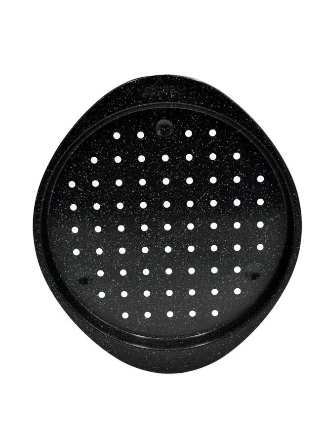 Prestige Prestige Granite  12-Inch Pizza Crisper Pan with Carbon Steel Coating for Home Oven Baking | Premium Quality Non-Stick Pizza Tray PR48777  - Image 4