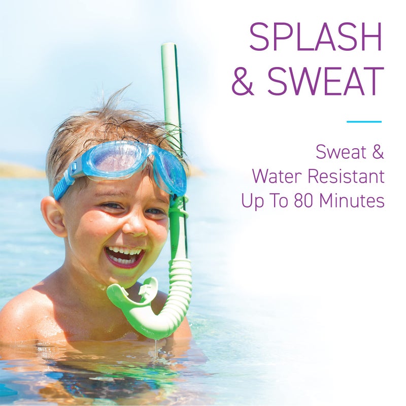 Brush On Block BOB KIDS Duo Pack SPF Sun Protection, SPF 30 Mineral Powder Sunscreen & SPF 40 Kids Sun Protection Balm, Broad Spectrum, Fragrance Free, Water Resistant - Image 4