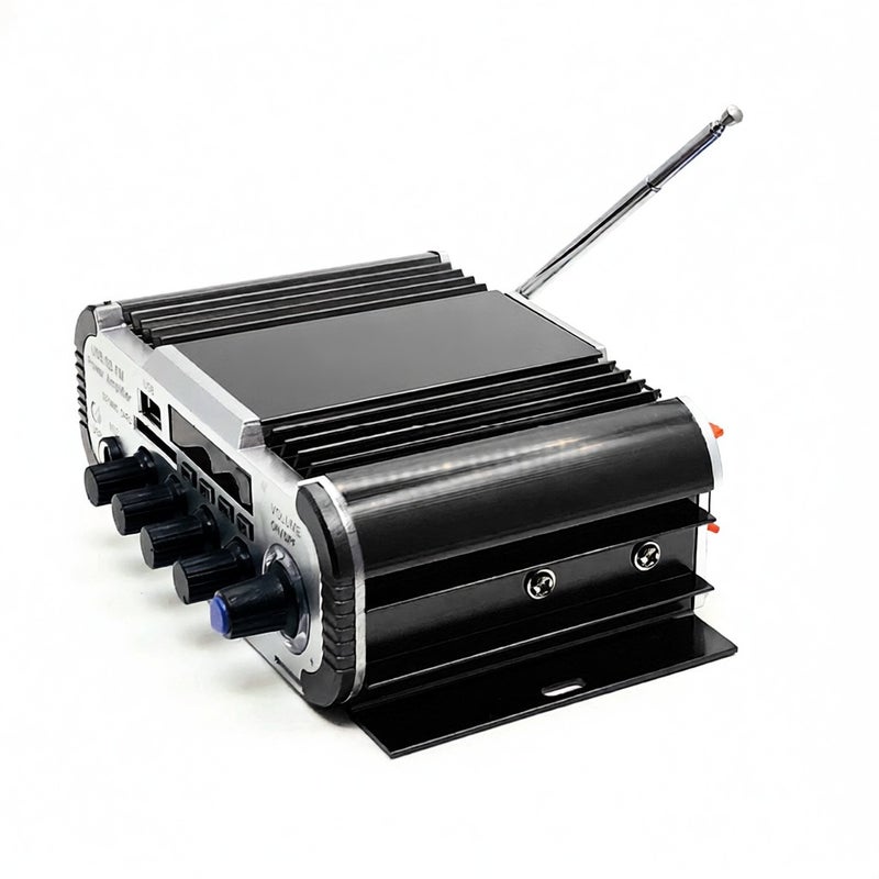 HY604 Mini Hi-Fi Power Amplifier 4-CH Subwoofer Stereo Audio Player Car Motorcycle Home BT Power Amplifier - Image 5