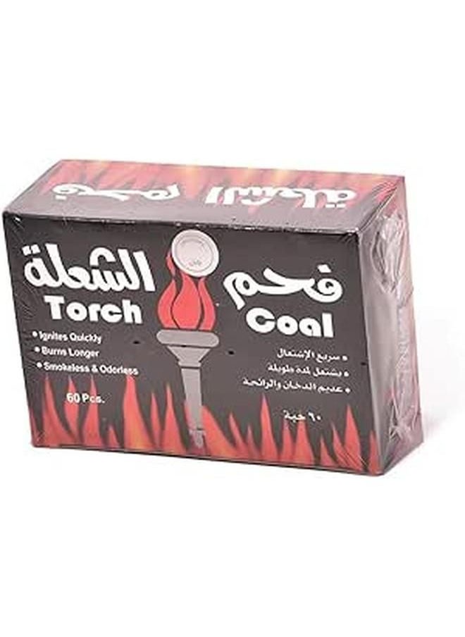 ماركة غير محددة فحم الشعلة 60 قطعة 