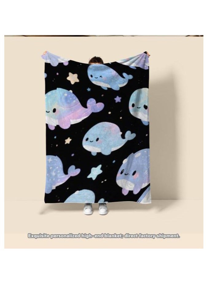 general Children's or student cartoon flannel thin blanket (warm and comfortable, suitable for sleep, games) 100cm*150cm - Image 3
