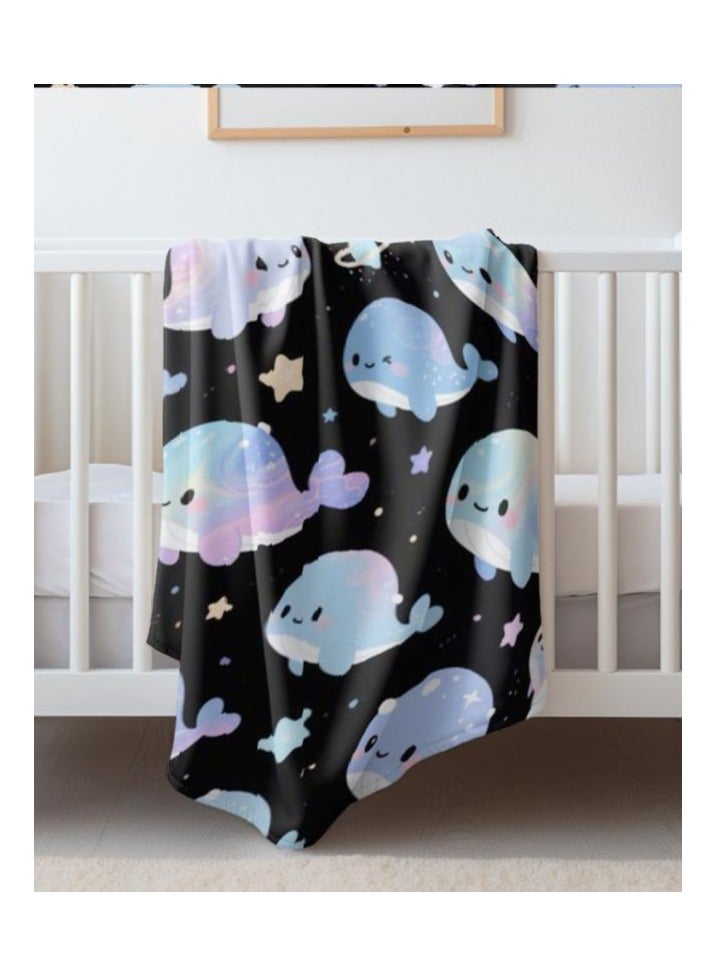 general Children's or student cartoon flannel thin blanket (warm and comfortable, suitable for sleep, games) 100cm*150cm - Image 5